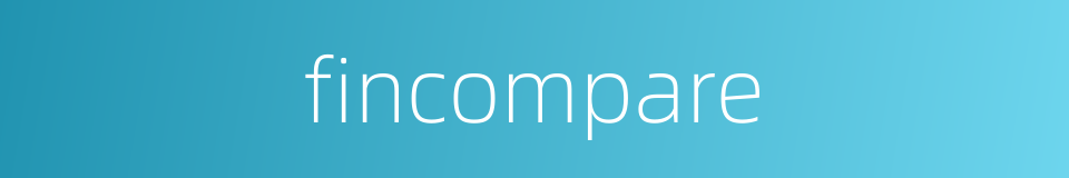 fincompare的同义词