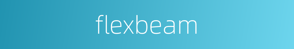 flexbeam的同义词