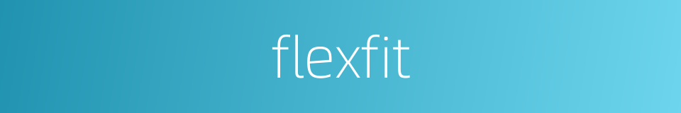 flexfit的同义词