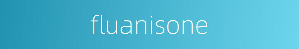 fluanisone的同义词