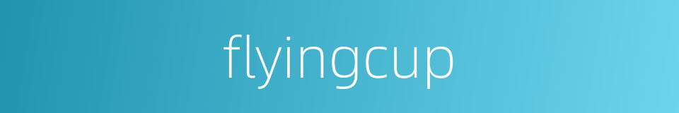 flyingcup的同义词
