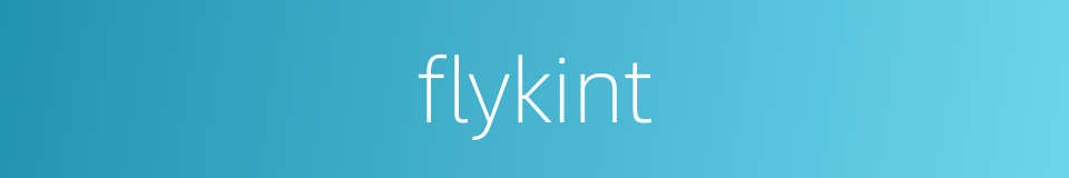 flykint的同义词