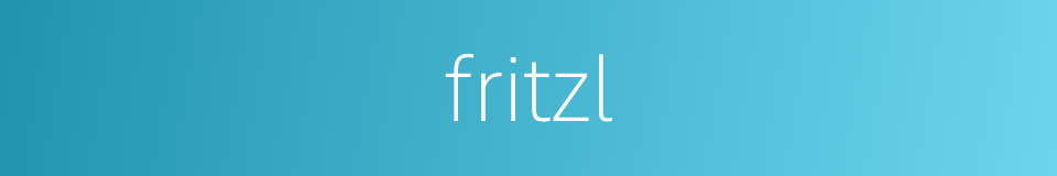 fritzl的同义词