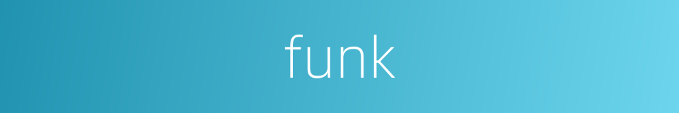 funk的同义词