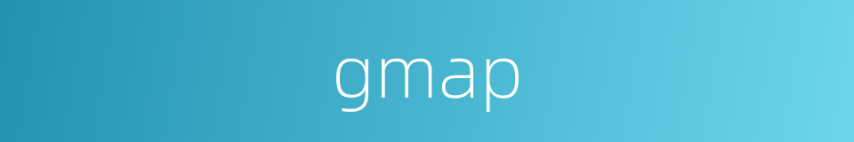 gmap的同义词