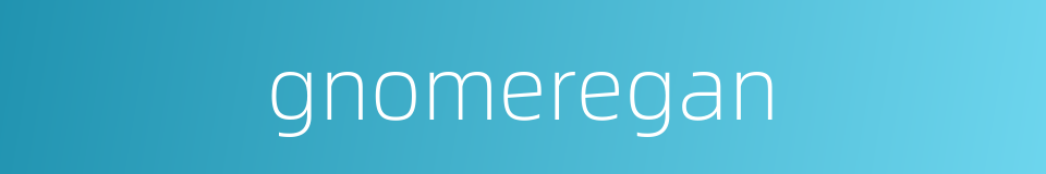 gnomeregan的同义词