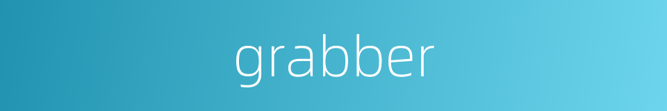 grabber的同义词