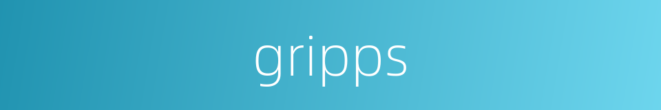 gripps的同义词