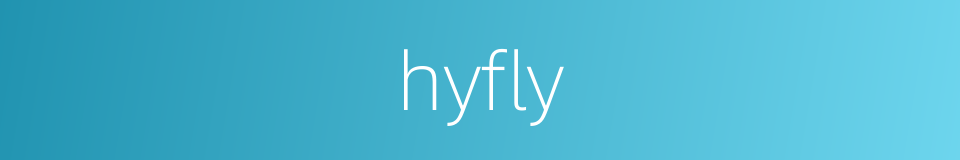 hyfly的同义词