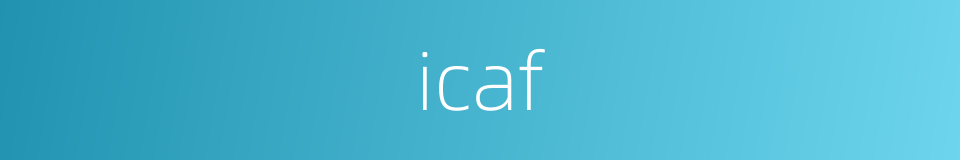 icaf的同义词