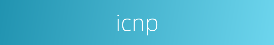 icnp的同义词
