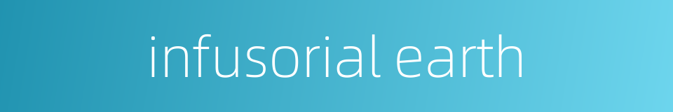 infusorial earth的同义词