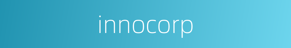 innocorp的同义词