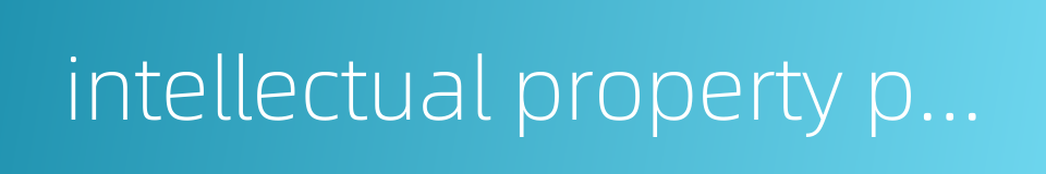 intellectual property portfolio的同义词