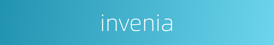 invenia的同义词