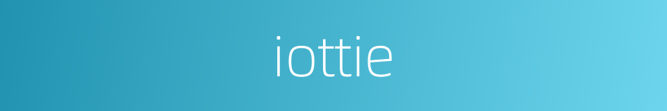 iottie的同义词