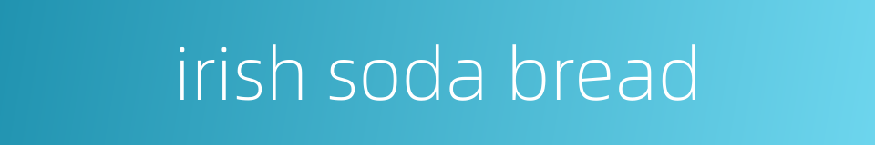 irish soda bread的同义词