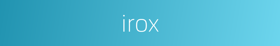 irox的同义词