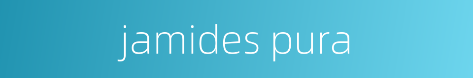 jamides pura的同义词