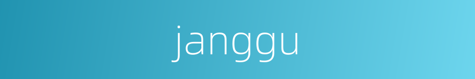 janggu的同义词