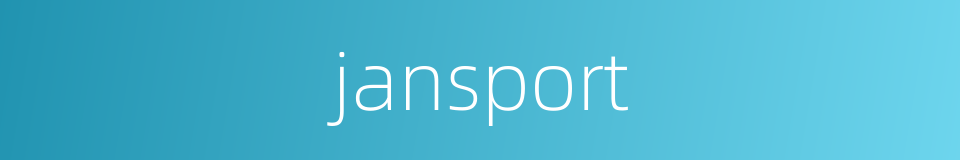 jansport的同义词