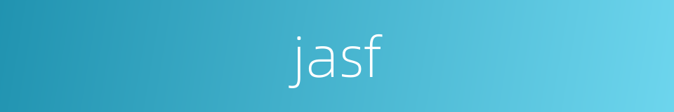 jasf的同义词