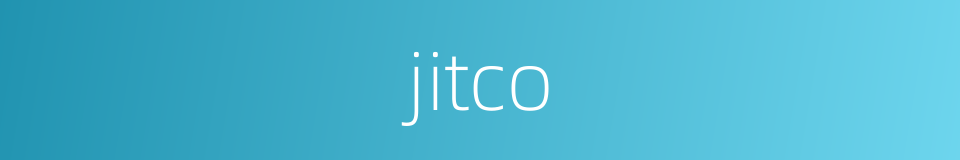 jitco的同义词