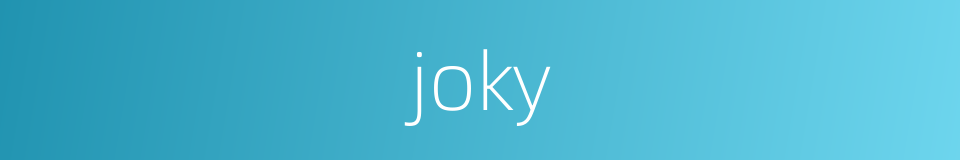 joky的同义词