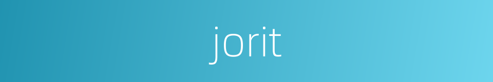 jorit的同义词