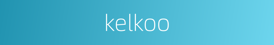kelkoo的同义词