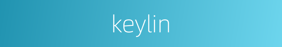 keylin的同义词