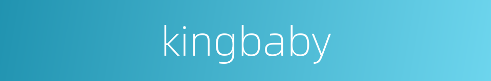 kingbaby的同义词