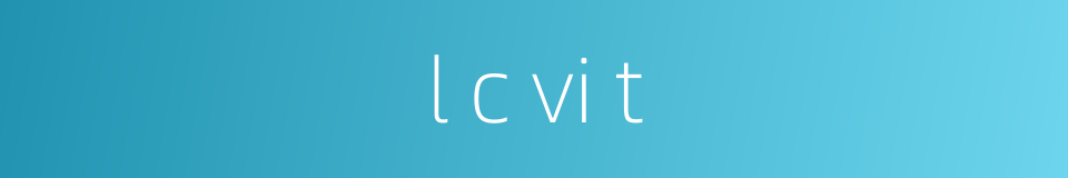 l c vi t的同义词