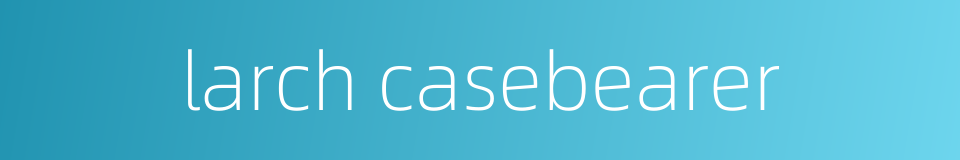 larch casebearer的同义词