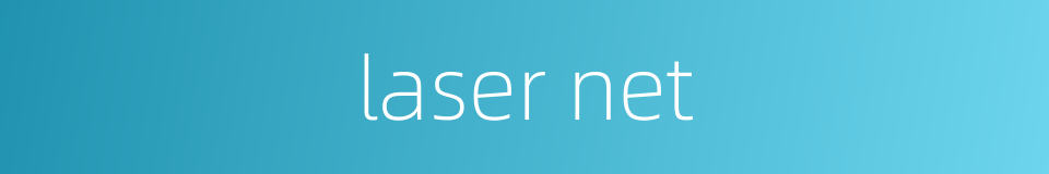 laser net的同义词