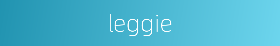 leggie的同义词