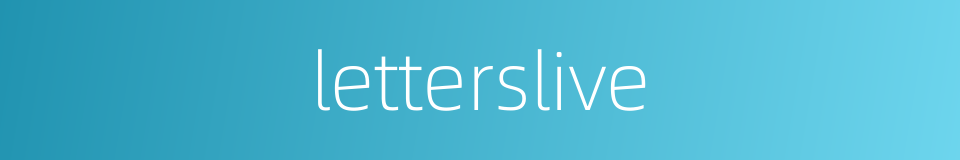 letterslive的同义词