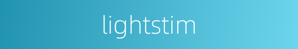 lightstim的同义词