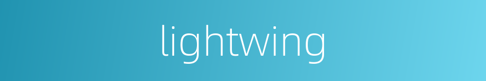 lightwing的同义词