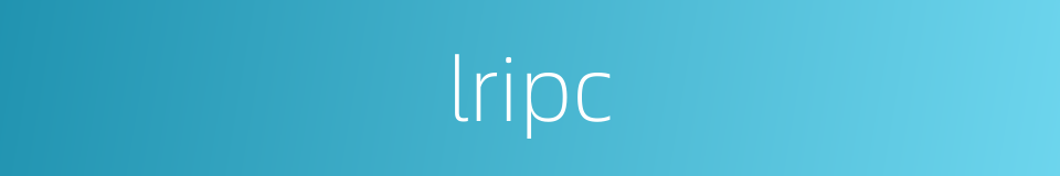 lripc的同义词