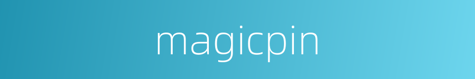 magicpin的同义词