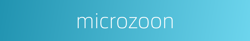 microzoon的同义词