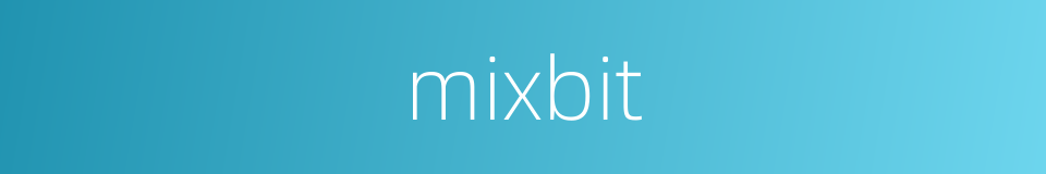 mixbit的同义词