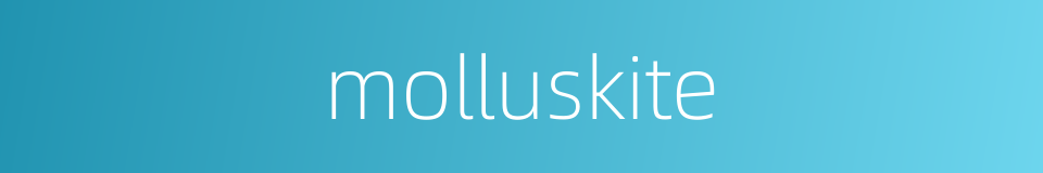 molluskite的同义词