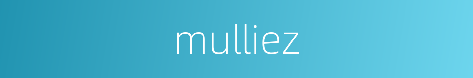 mulliez的同义词