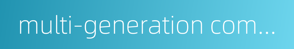 multi-generation community center的同义词