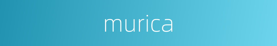 murica的同义词
