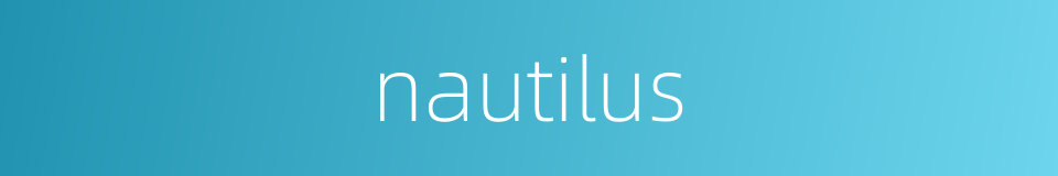 nautilus的同义词