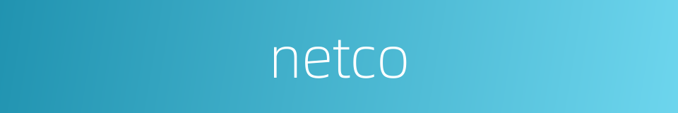 netco的同义词