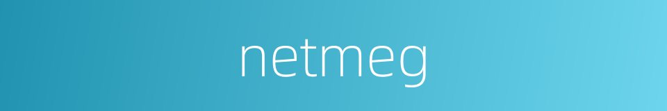 netmeg的同义词